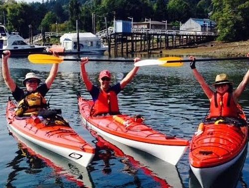 Kayaking on the Sunshine Coast